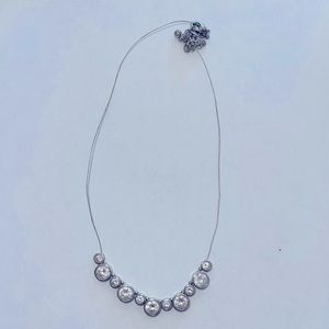 Silver Circle Necklace
